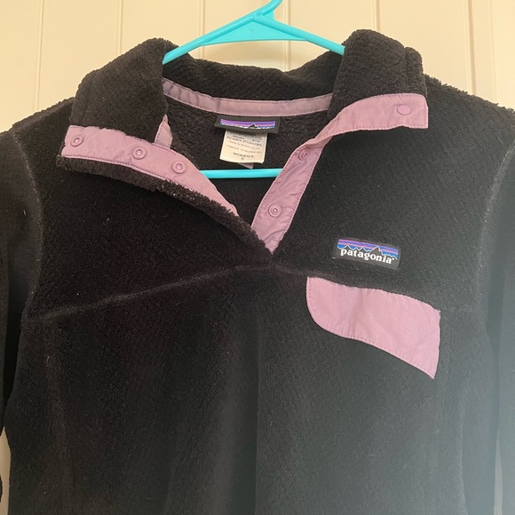 Patagonia Retool Fleece Pullover Black Jacket - Picture 2 of 6
